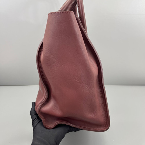 Celine Mini Luggage Calfskin Azalea