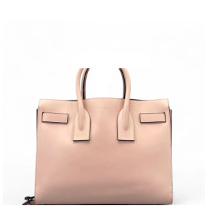 Yves Saint Laurent Small Sac De Jour Smooth Calfskin Pink