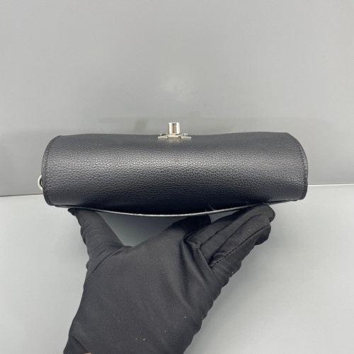 Louis Vuitton Mylockme Chain Pochette Calfskin Black
