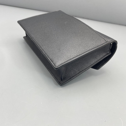 Louis Vuitton Mylockme Chain Pochette Calfskin Black