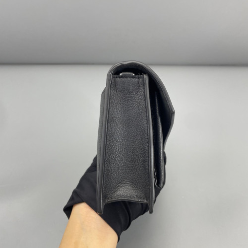 Louis Vuitton Mylockme Chain Pochette Calfskin Black