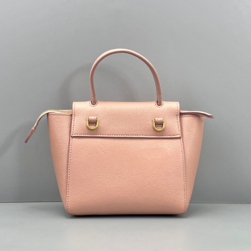 Celine Pico Belt Bag Grained Calfskin Pink