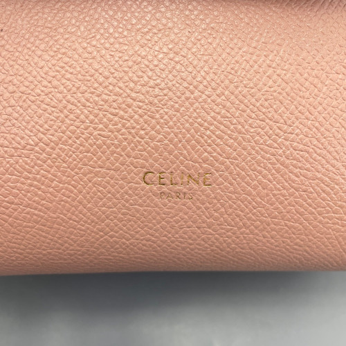 Celine Pico Belt Bag Grained Calfskin Pink