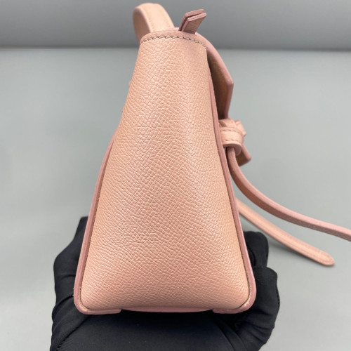 Celine Pico Belt Bag Grained Calfskin Pink