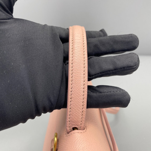 Celine Pico Belt Bag Grained Calfskin Pink
