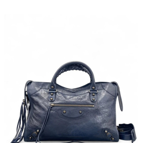 Balenciaga Medium City Arena Lambskin Blue Balenciaga Medium City Arena Lambskin Blue