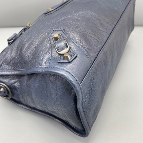 Balenciaga Medium City Arena Lambskin Blue Balenciaga Medium City Arena Lambskin Blue