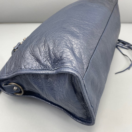 Balenciaga Medium City Arena Lambskin Blue Balenciaga Medium City Arena Lambskin Blue