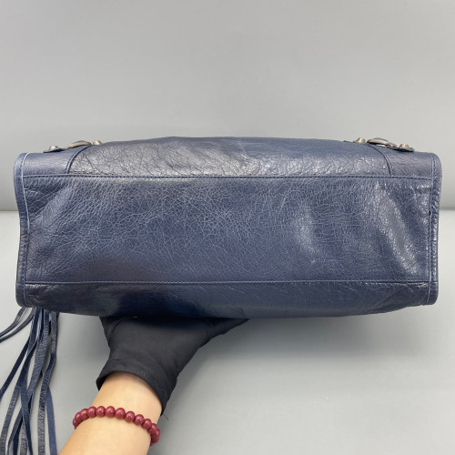 Balenciaga Medium City Arena Lambskin Blue Balenciaga Medium City Arena Lambskin Blue