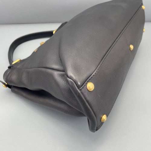 Fendi Peekaboo Iconic Medium Calfskin Black Fendi Peekaboo Iconic Medium Calfskin Black