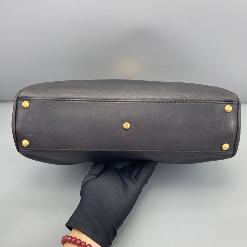 Fendi Peekaboo Iconic Medium Calfskin Black Fendi Peekaboo Iconic Medium Calfskin Black
