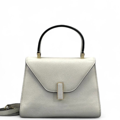 Valextra Two-Way Bag Calfskin Light Grey Valextra Two-Way Bag Calfskin Light Grey