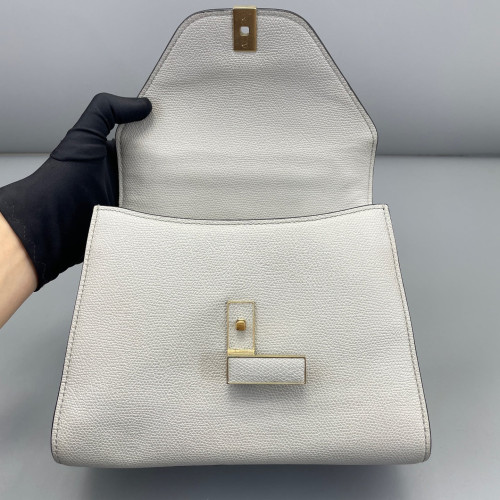 Valextra Two-Way Bag Calfskin Light Grey Valextra Two-Way Bag Calfskin Light Grey