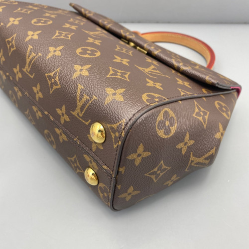 Louis Vuitton Cluny Bb Monogram Brown Red