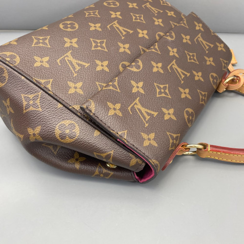 Louis Vuitton Cluny Bb Monogram Brown Red