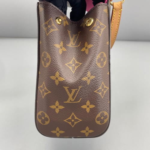Louis Vuitton Cluny Bb Monogram Brown Red