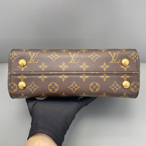 Louis Vuitton Cluny Bb Monogram Brown Red