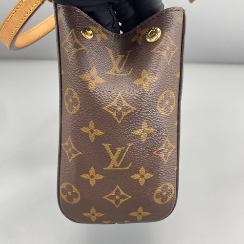 Louis Vuitton Cluny Bb Monogram Brown Red