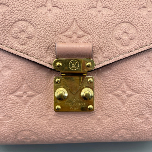 Louis Vuitton Pochette Metis Monogram Empreinte Pink Louis Vuitton Pochette Metis Monogram Empreinte Pink