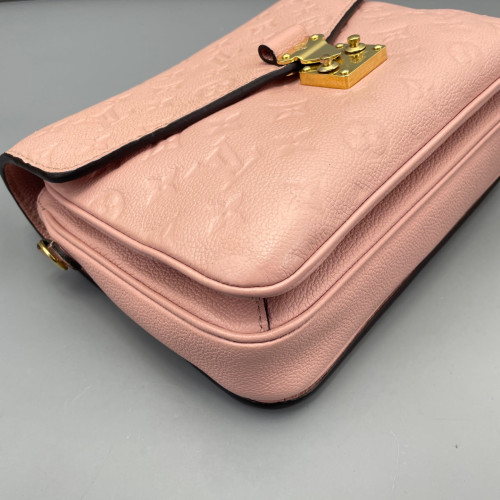 Louis Vuitton Pochette Metis Monogram Empreinte Pink Louis Vuitton Pochette Metis Monogram Empreinte Pink