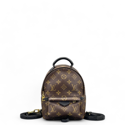Louis Vuitton Palm Springs Backpack Mini Monogram Brown Louis Vuitton Palm Springs Backpack Mini Monogram Brown