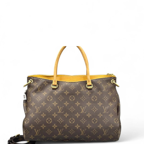 Louis Vuitton Pallas Monogram Brown Yellow