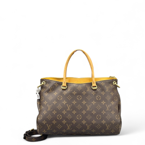 Louis Vuitton Pallas Monogram Brown Yellow