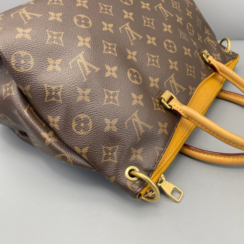 Louis Vuitton Pallas Monogram Brown Yellow