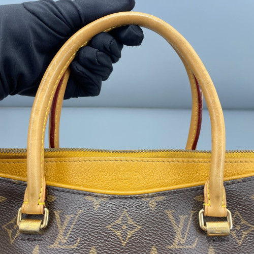 Louis Vuitton Pallas Monogram Brown Yellow