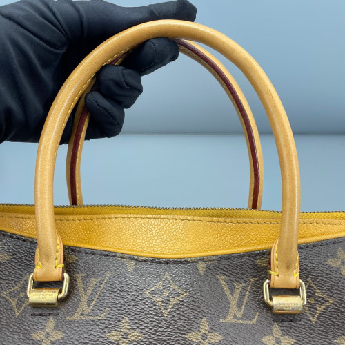 Louis Vuitton Pallas Monogram Brown Yellow