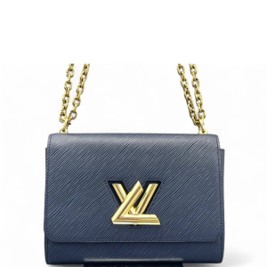 Louis Vuitton Twist MM Epi Blue Louis Vuitton Twist MM Epi Blue