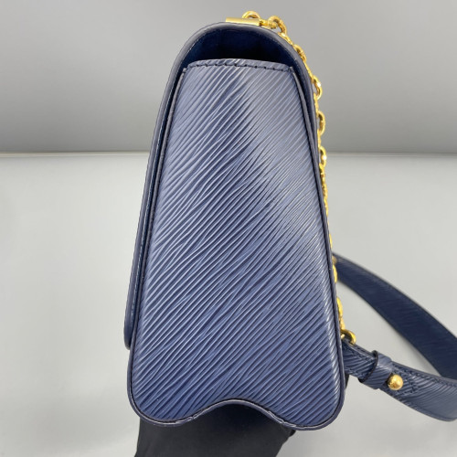 Louis Vuitton Twist MM Epi Blue Louis Vuitton Twist MM Epi Blue