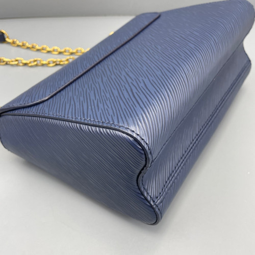 Louis Vuitton Twist MM Epi Blue Louis Vuitton Twist MM Epi Blue