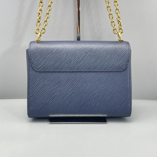 Louis Vuitton Twist MM Epi Blue Louis Vuitton Twist MM Epi Blue