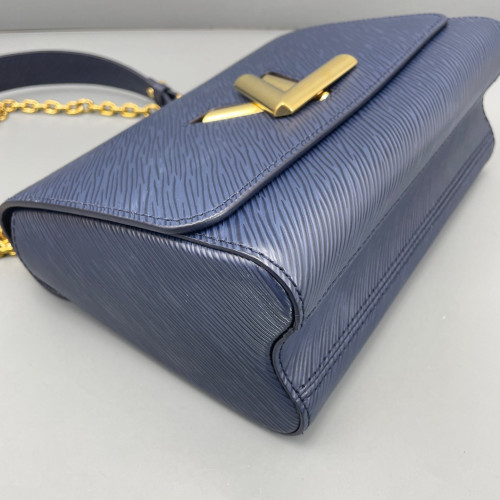 Louis Vuitton Twist MM Epi Blue Louis Vuitton Twist MM Epi Blue