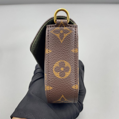 Louis Vuitton Felicie Strap & Go Monogram Brown Green
