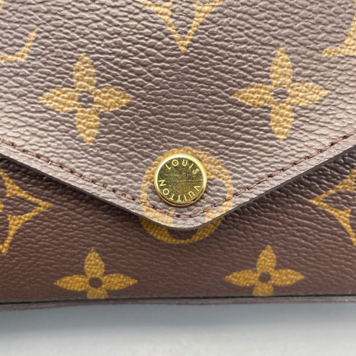 Louis Vuitton Felicie Strap & Go Monogram Brown Green