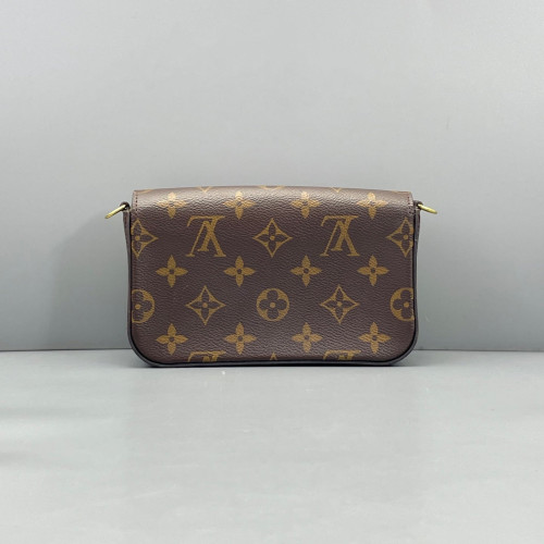 Louis Vuitton Felicie Strap & Go Monogram Brown Green