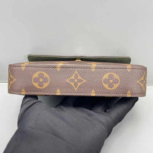 Louis Vuitton Felicie Strap & Go Monogram Brown Green