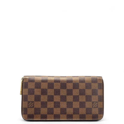 Louis Vuitton Zippy Organizer Damier Ebene Brown