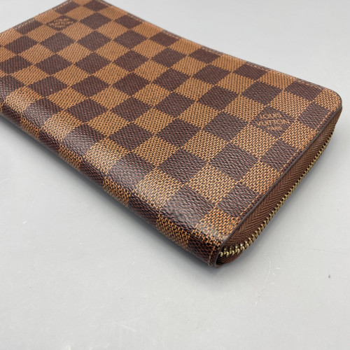 Louis Vuitton Zippy Organizer Damier Ebene Brown