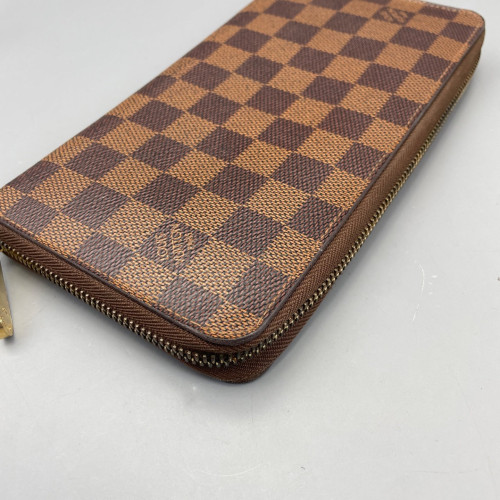 Louis Vuitton Zippy Organizer Damier Ebene Brown