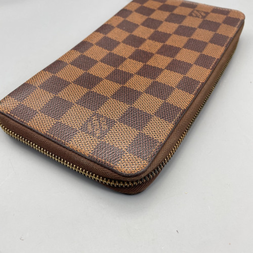 Louis Vuitton Zippy Organizer Damier Ebene Brown