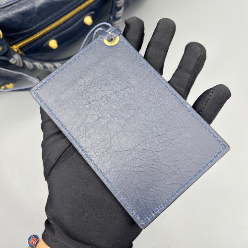 Balenciaga Medium City Arena Lambskin Blue