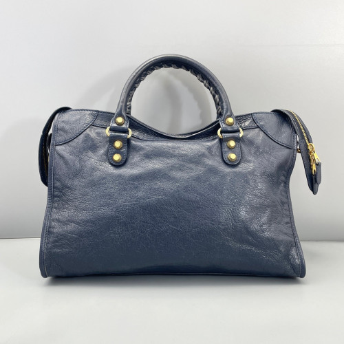 Balenciaga Medium City Arena Lambskin Blue
