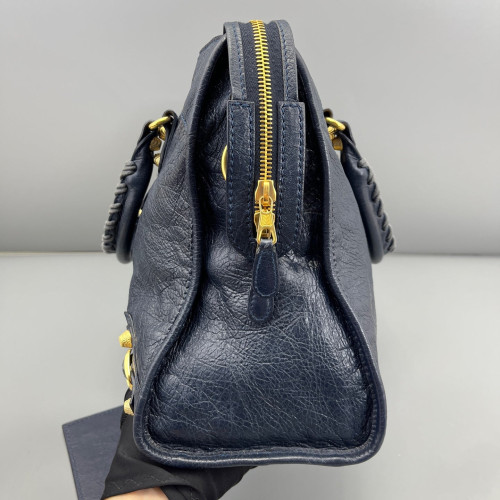 Balenciaga Medium City Arena Lambskin Blue