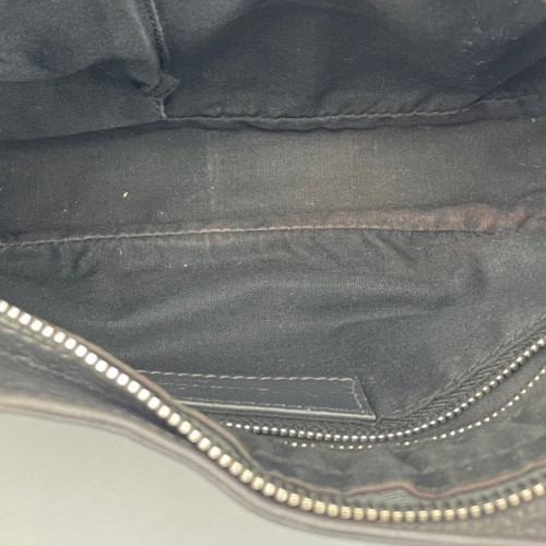 Balenciaga Hip Shoulder Bag Arena Lambskin Dark Grey