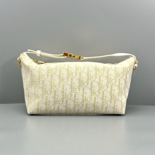 Dior Diortravel Nomad Pouch Oblique Pale Gold Beige