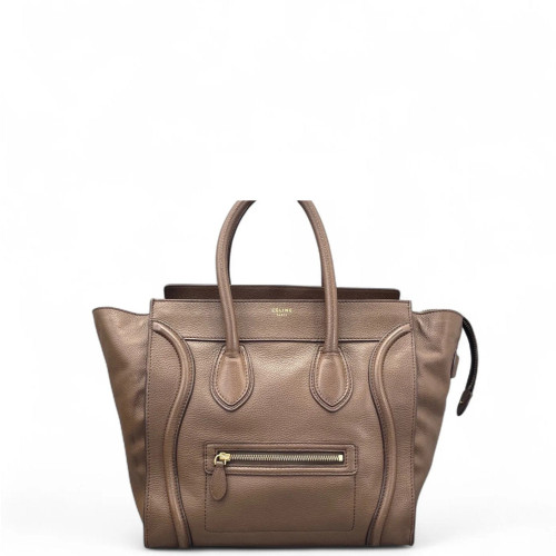 Celine Mini Luggage Calfskin Light Brown Celine Mini Luggage Calfskin Light Brown