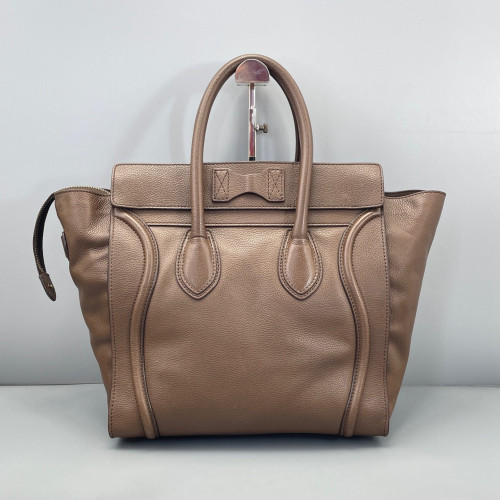 Celine Mini Luggage Calfskin Light Brown Celine Mini Luggage Calfskin Light Brown